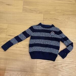 Tommy Hilfiger Knit Sweater Youth 10–12 (Estimated) Navy Blue